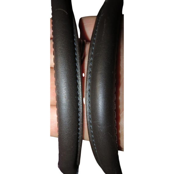 Coach Colette Brown Gray Exotic Python Graphite E… - image 9