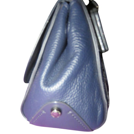 Coach Color block Exotic Python Glove tanned Leat… - image 4