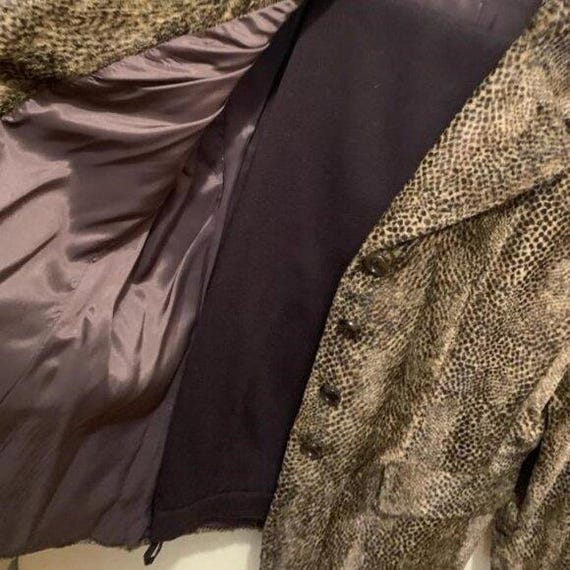 Albert Nipon Vintage Leopard two-piece power care… - image 3