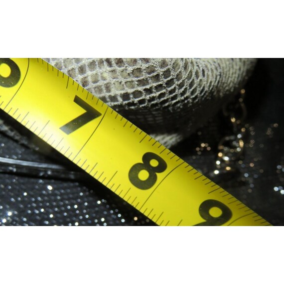 Coach Campbell Me Iridescent Python Embossed Exot… - image 12