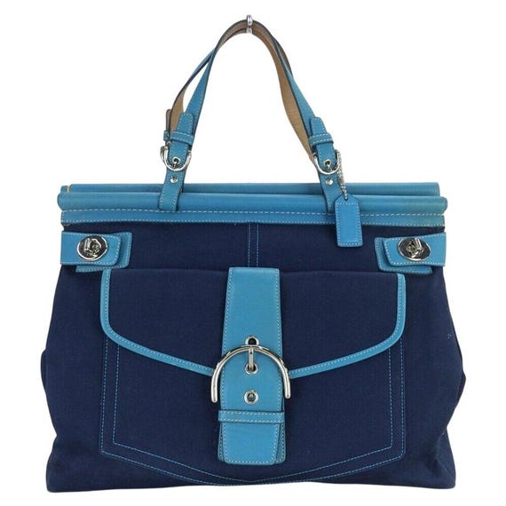 COACH RARE 2004 Limited Edition Soho Dowel Top Leather Satchel 
