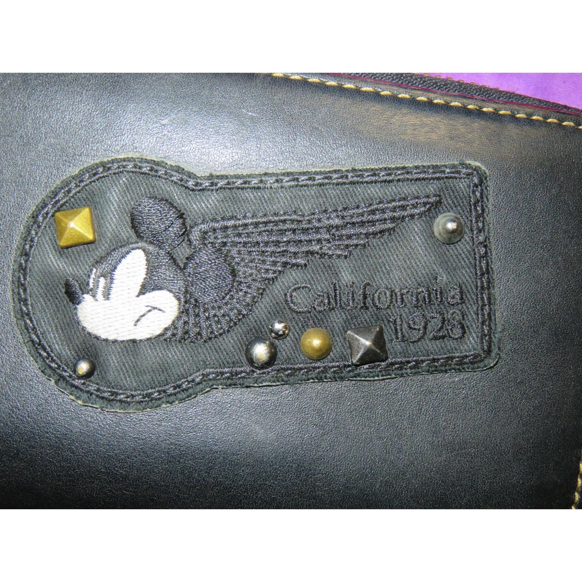Coach X Disney Mickey Patches Limited Edition Accordion Zip  display picture 1