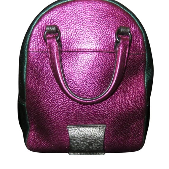 coach andi backpack in colorblock Buy COACH Y2K Andi Metallic Hologram Quad Color Block Pebbled Leather  Backpack 49122 Online in India