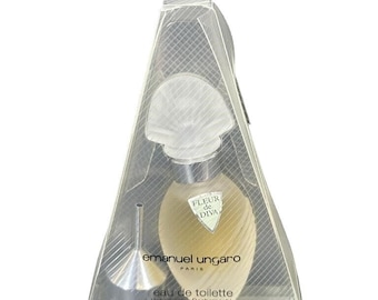 Fleur De Diva 1997 by Emanuel Ungaro 10 Ml Set With Funnel