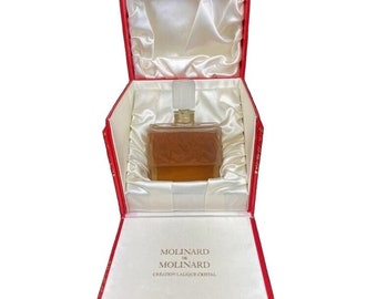 Molinard de Molinard Extrait 1979 Limited Edition in Lalique Cristal COA and box