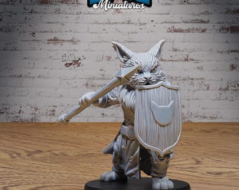 Cat Tribe Spear & Shield