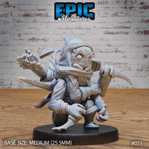 Dark Elf Spider Folk Assassin 3d Print