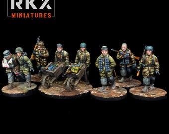 German Fallschirmjäger Marching Squad