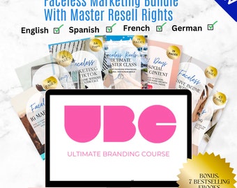 UBC - Message Me for a Special Discount / Digital Marketing /Passive Profit / Faceless Marketing / New Course /MRR /Ultimate Branding Course