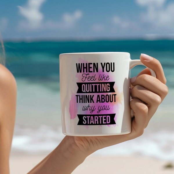 Manifestation & Words of Affirmation Mug: Fuel Your Morning With Inspiration Mugs. Perfect Aesthetic Gift for Daughter, Friend, or Self Care