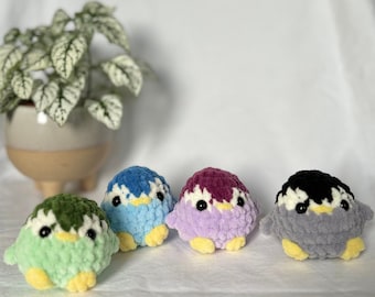 Baby Pinguin Stressball Häkeltier  - Handgemachtes Kuscheltier - Plüschtier ideal als Geschenk - Stofftier Kuscheltier Amigurumi