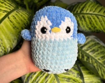Penguin Crochet Plush Toy l Handmade Cuddly Toy l Crocheted Penguin l Plush Toy Gift l Stuffed Animal Amigurumi