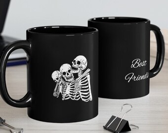 Best Friends Black Mug (11oz, 15oz)