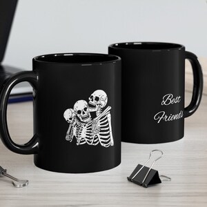 Best Friends Black Mug 11oz, 15oz zdjęcie 1