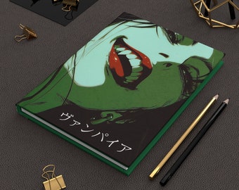 Hardcover Journal Matte - Vampire Manga