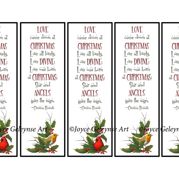 Printable Cardinal Poem - Etsy