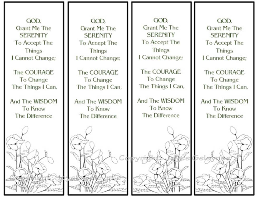 Color Your Own, Digital Printable Bookmarks, Hand Drawn Poppies ...