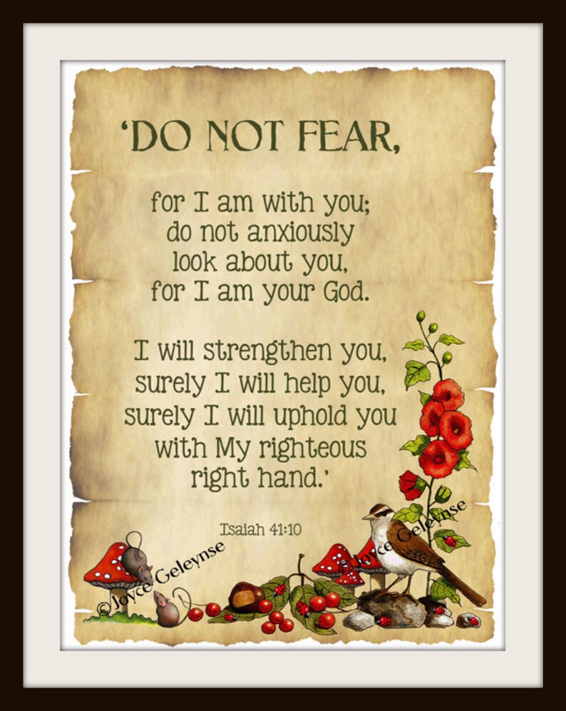 do not fear verse