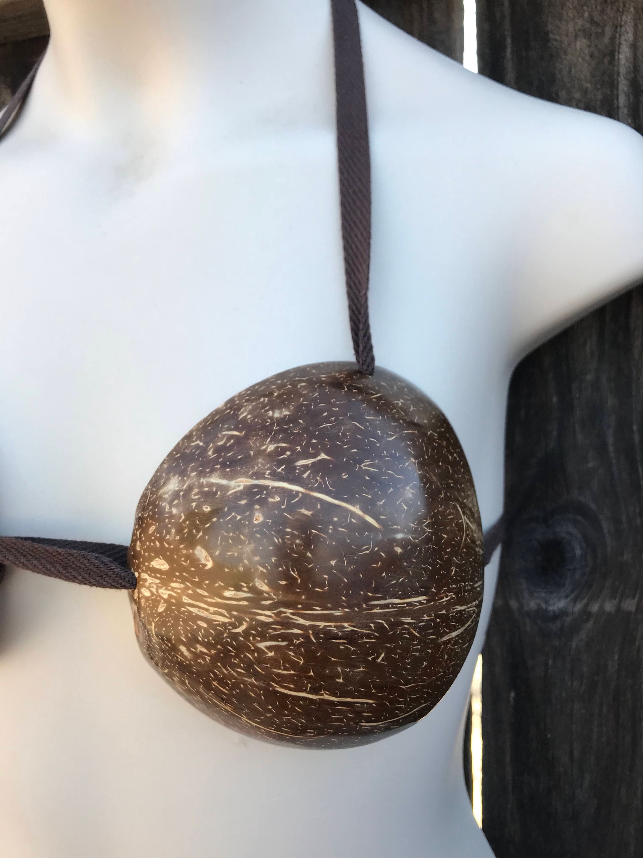 Disfraz De Coco Sujetador De Cocos Hawaiano Divertido Y Original
