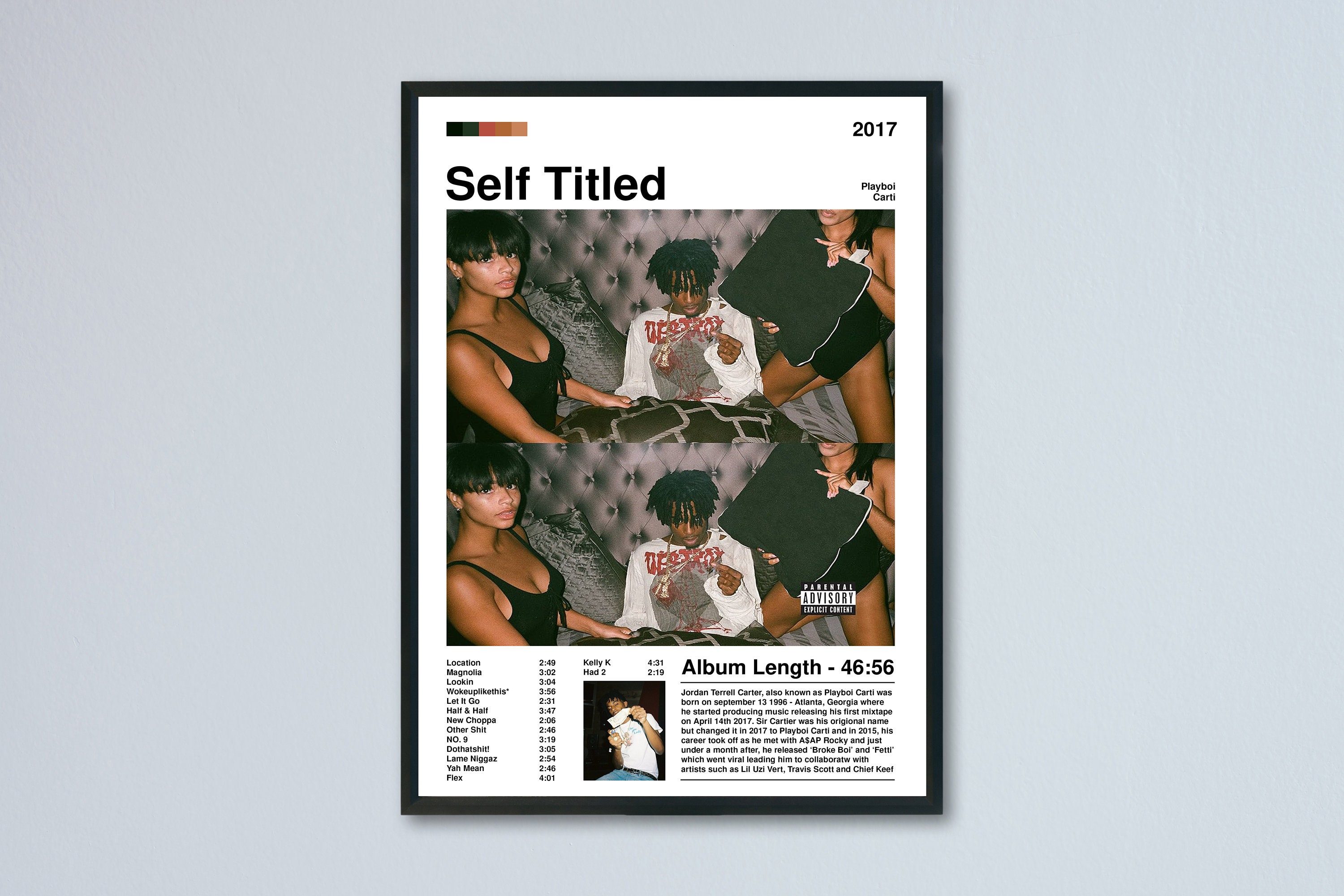 Playboi Carti - Self Titled Poster ( A4 ) - Etsy