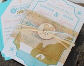 Typography Travel Wedding Invitation (Los Cabos, Mexico) - Design Fee