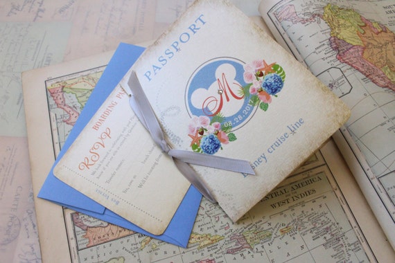 Disney Cruise Wedding Invitations