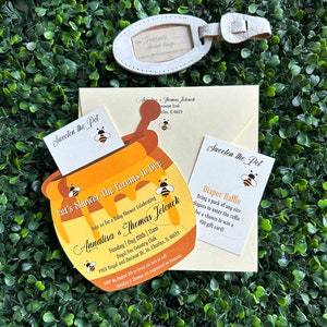 Honey Bee Baby Shower Invitation - Design Fee