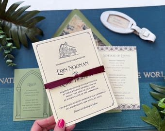 Bowery Hotel Custom Letterpress Invitation (New York City) - Design Fee