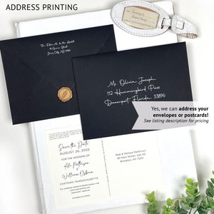 Aruba Passport Destination Wedding Invitation Divi Tree Design Fee image 10