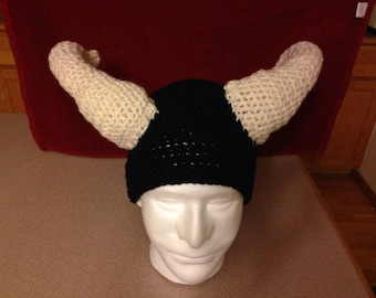 Horned Beanie- choose your size and color