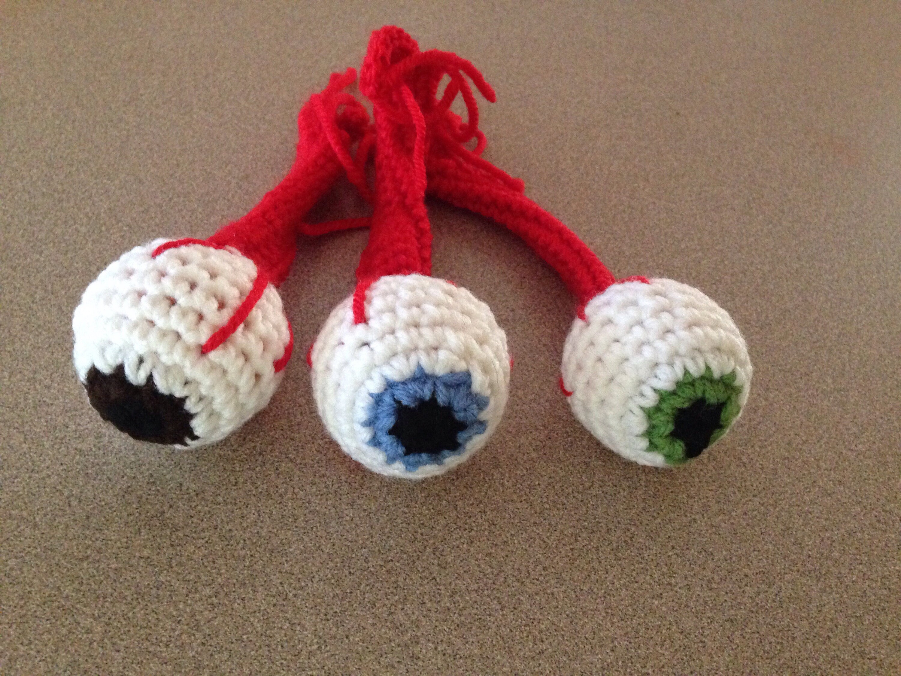 Eyeball dog toy with squeaker Etsy