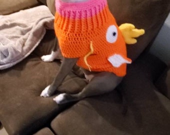 Magikarp dog or cat sweater - choose your size