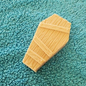 coffin hand and body soap bar - coconut milk soap - choose your color and fragrance