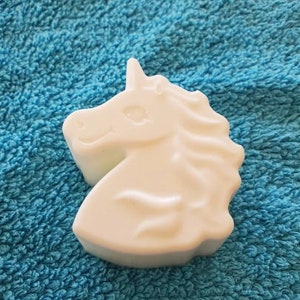 Unicorn hand and body soap bar - coconut milk soap - choose your color and fragrance