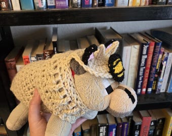 Suéter y gorro para perro de cosplay: elige tu talla.