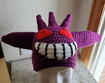 Gengar Beanie- choose your size