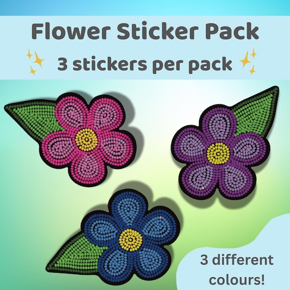 Métis Beadwork Sticker Pack