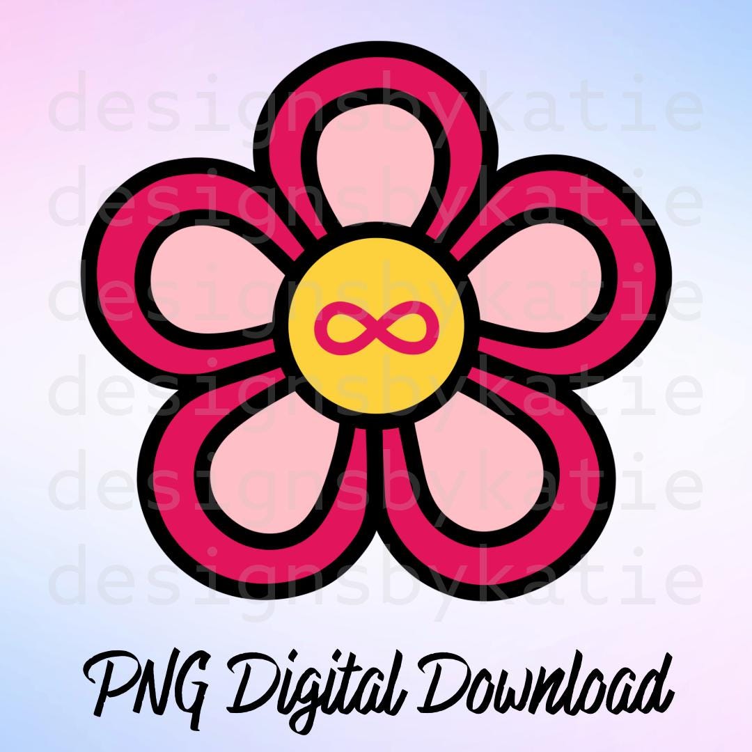 Metis Infinity Sign Métis Flower PNG | Indigenous Floral Infinity Symbol Digital Download ...