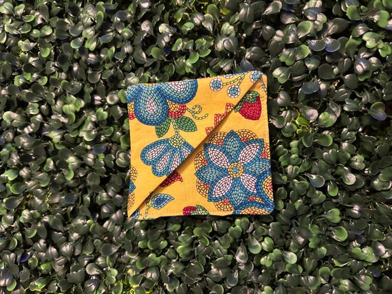 Handmade Fabric Corner Bookmark
