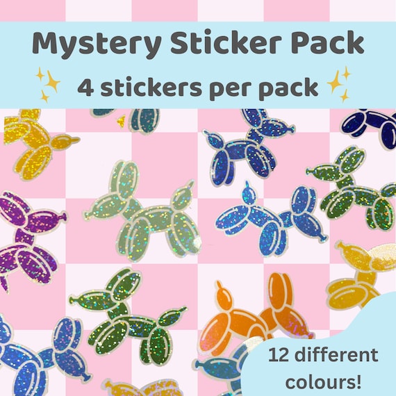 Balloon Dog Sticker Mystery Pack