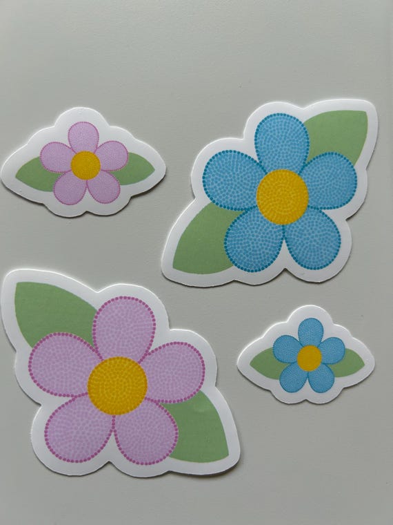 Métis Flower Stickers Set