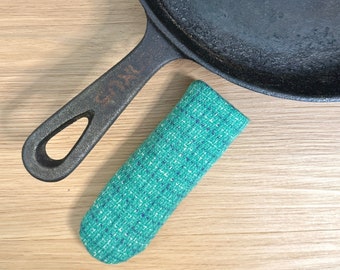 Skillet Handle Cover, Insulated Holder, Pan Handle Cover, Cast Iron Skillet Handle Cover, Pot Holder, Pan Handle Sleeve, Kitchen Gift, Sock