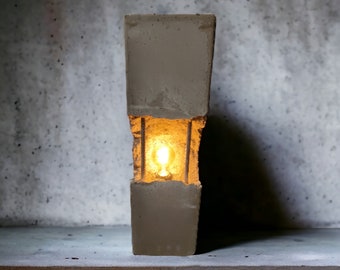 Betonlampe Lampe Beton Stehlampe