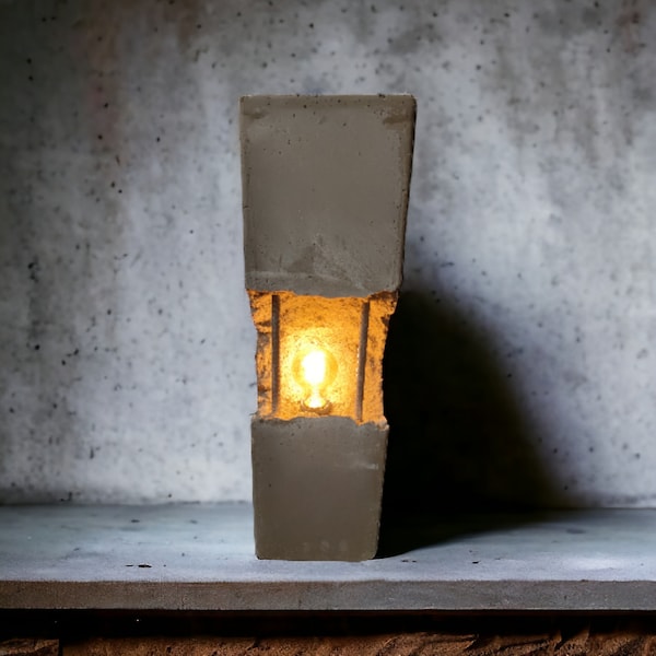 Betonlampe Lampe Beton Stehlampe