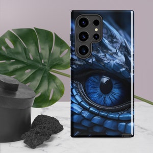 Cyanthrax Dragon Eye Samsung Case: Fantasycore DND Phone Cover