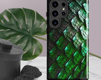 Dragon Scale Samsung Case: Serpentine Style Protective Phone Cover