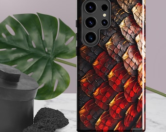 Don&#39;t Tip the Scales - Dragon Scale Samsung Tough Case: Fantasy RPG-inspired Tough Phone Cover