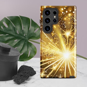 Light &#39;Em Up - Tough case for Samsung®, Heavenly Glow, Nightlight, Christmas Spirit, Holy Sparkle, Special Shiny, Starburst, Gift Him & Her