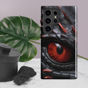 Indominus Samsung Case: Tough DND Dragon Eye Phone Cover