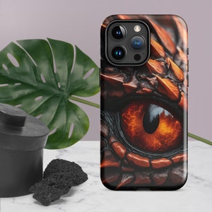 Dragon Eye iPhone Case: Fantasycore DND Phone Cover